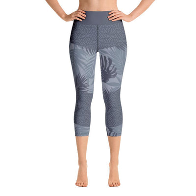 Leggings - Rhumdum Grey Yoga Capri Leggings