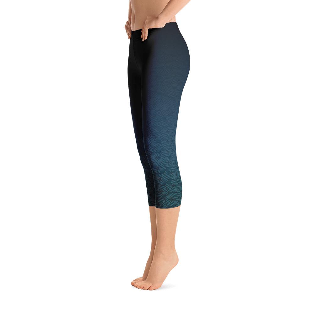 Aqua Capri Leggings