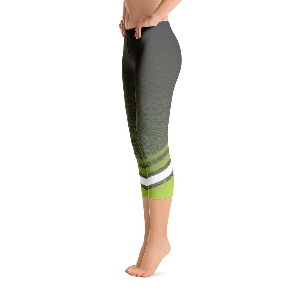 Chartreuse Zen Capri Leggings