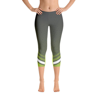 Chartreuse Zen Capri Leggings