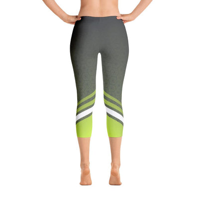 Chartreuse Zen Capri Leggings