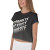 Crop Tee - Compete Against Yourself Crop Tee