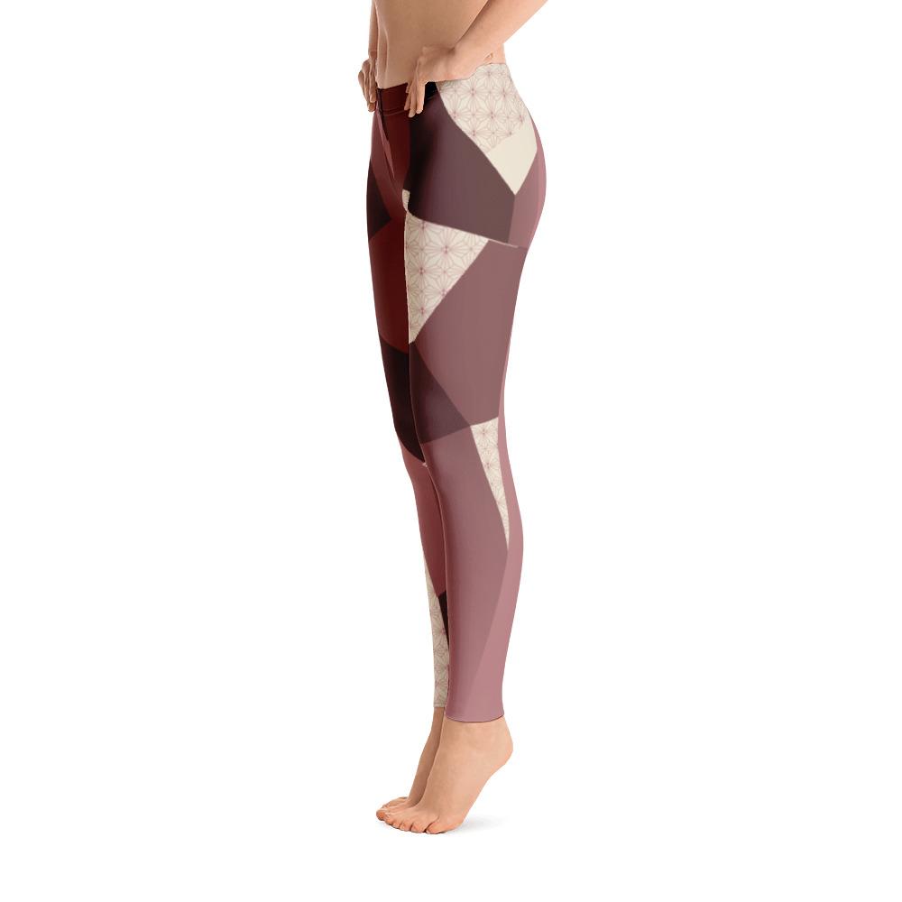 Leggings - Angular Camo  Blush Leggings