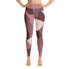 Leggings - Angular Camo  Blush Yoga Leggings