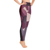 Leggings - Angular Geo Camo Purple Yoga Leggings