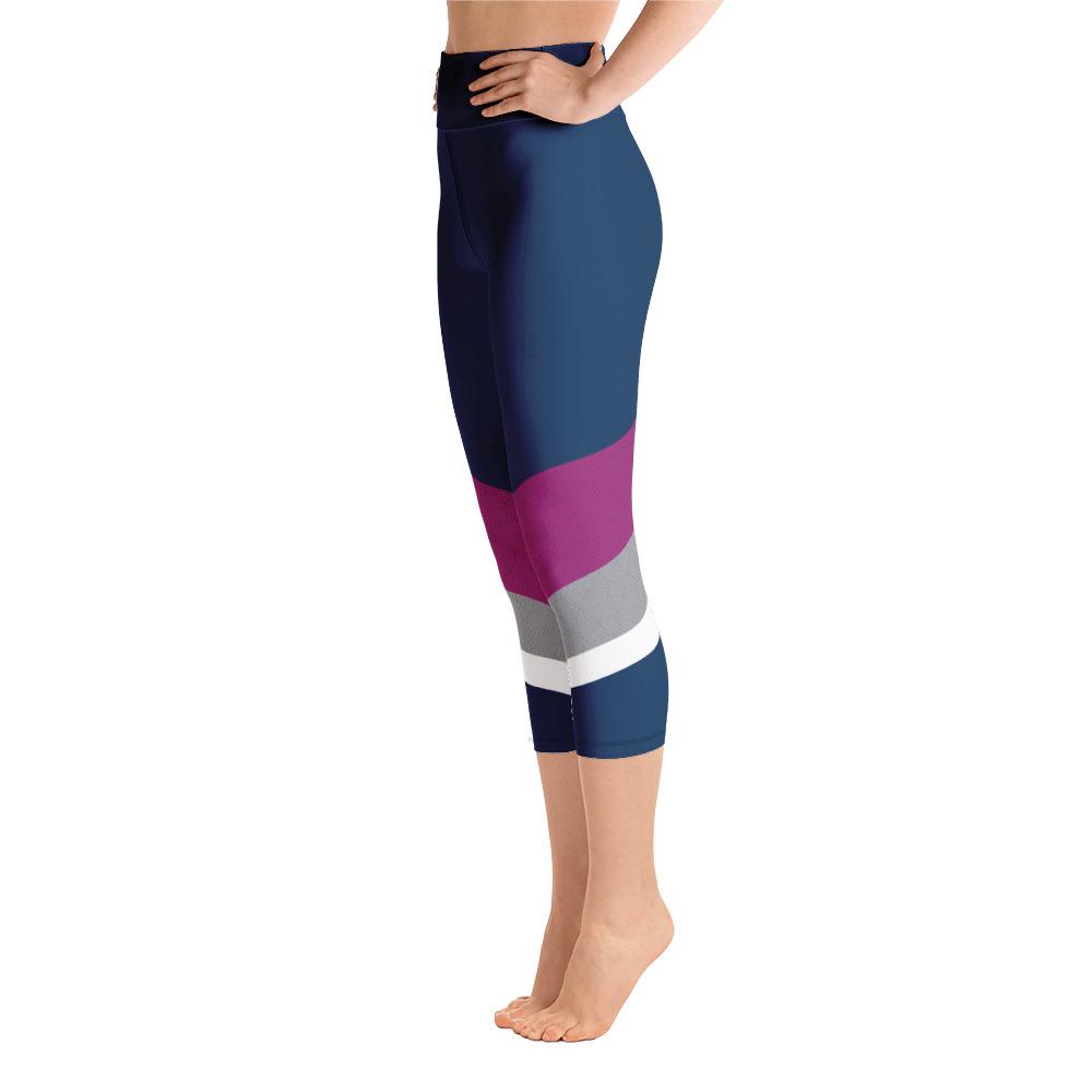 Leggings - Azure Yoga Capri Leggings