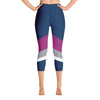 Leggings - Azure Yoga Capri Leggings
