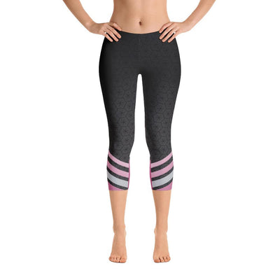 Leggings - Cerise Zen Capri Leggings