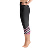 Leggings - Cerise Zen Yoga Capri Leggings