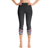 Leggings - Cerise Zen Yoga Capri Leggings