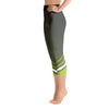 Leggings - Chartreuse Zen Yoga Capri Leggings