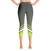 Leggings - Chartreuse Zen Yoga Capri Leggings