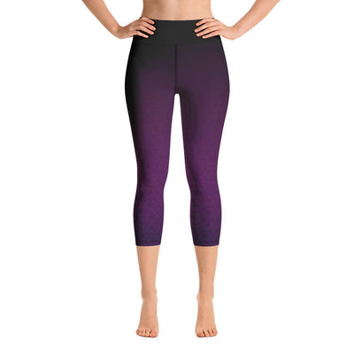Leggings - Mulberry Yoga Capri Leggings