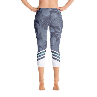 Leggings - Palmetto Grey Capri Leggings
