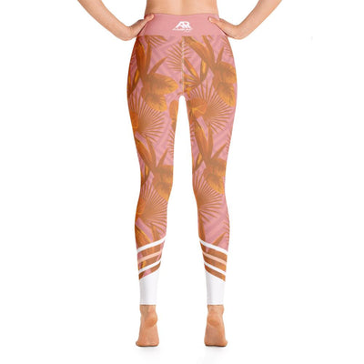 Leggings - Palmetto Peach Yoga Leggings