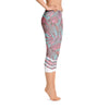 Leggings - Palmetto Teal Capri Leggings