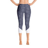 Leggings - Pineapple Punch Grey Capri Leggings