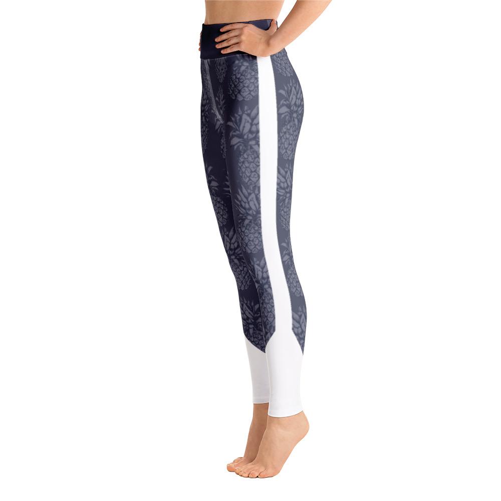 Leggings - Pineapple Punch Grey Yoga Leggings