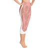 Leggings - Pineapple Punch Peach Yoga Capri Leggings
