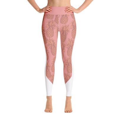 Leggings - Pineapple Punch Peach Yoga Leggings