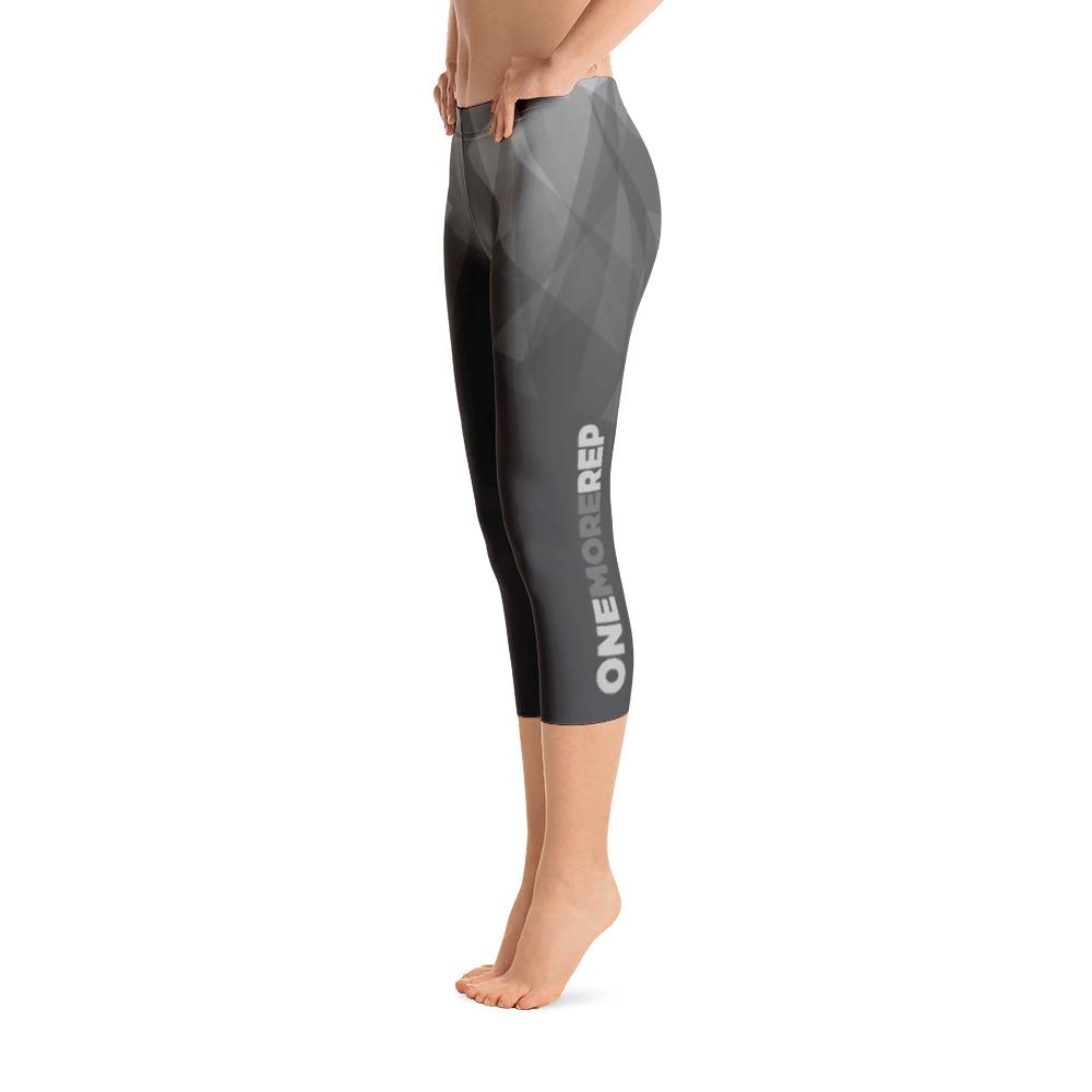 Leggings - Prismatic One More Rep Capri Leggings Grey
