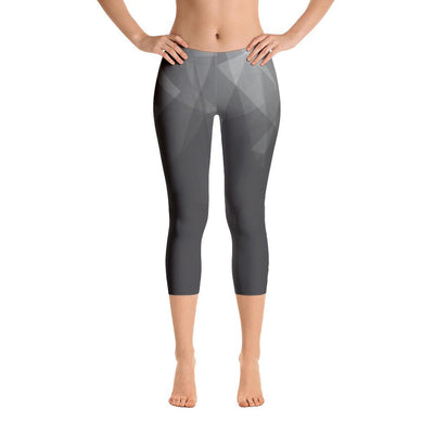 Leggings - Prismatic One More Rep Capri Leggings Grey