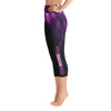Leggings - Prismatic One More Rep Yoga Capri Leggings Purple