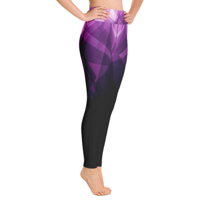Leggings - Prismatic Yoga Leggings Purple