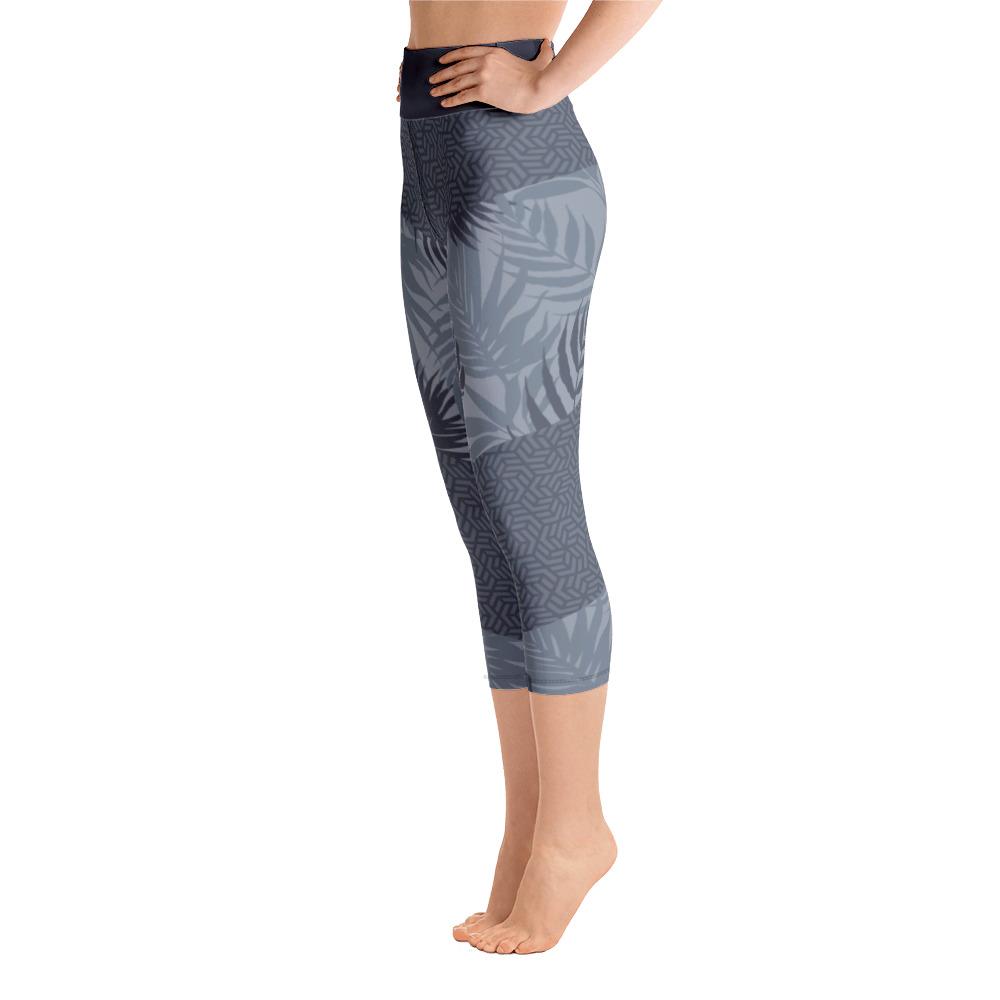 Leggings - Rhumdum Grey Yoga Capri Leggings