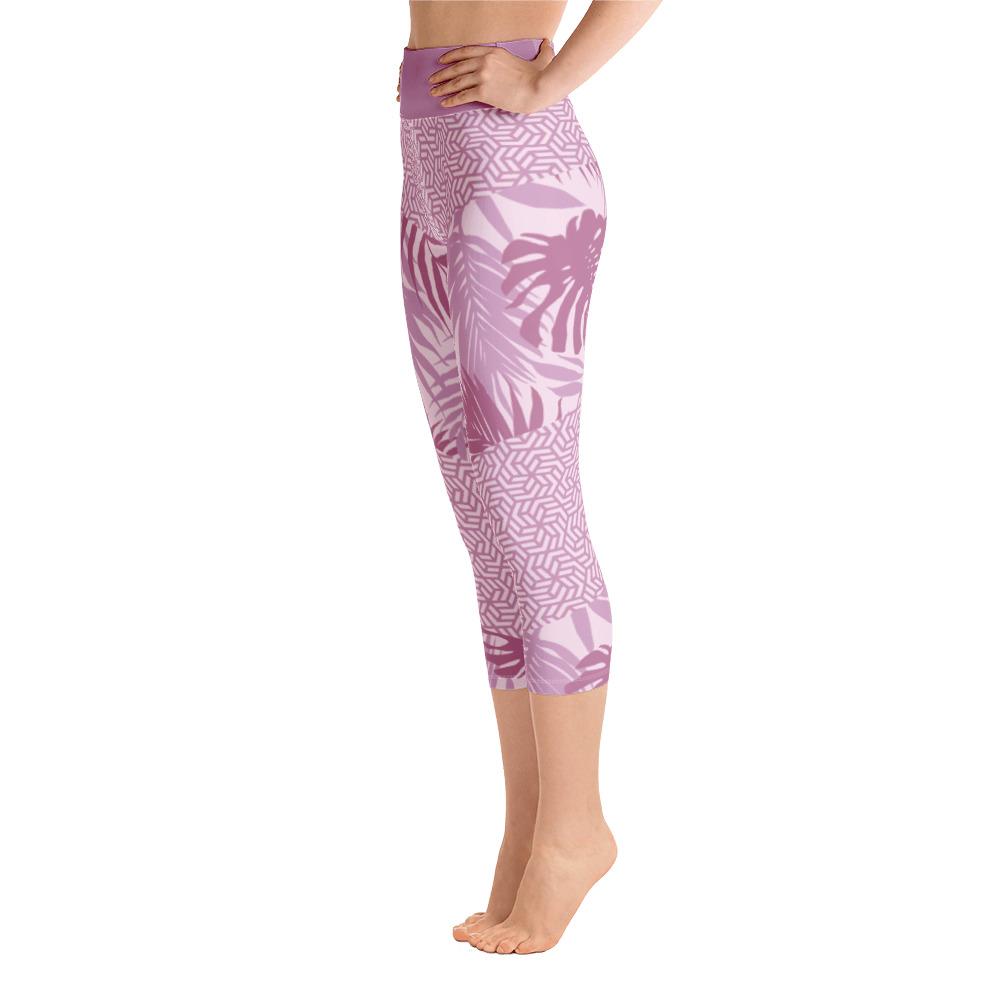 Leggings - Rhumdum Lavender Yoga Capri Leggings