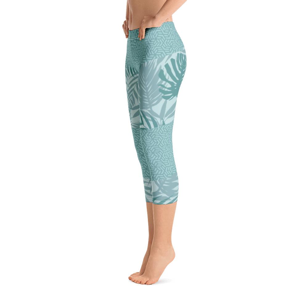 Leggings - Rhumdum Teal Capri Leggings