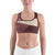 Sports Bra - Angular Geo Camo Sports Bra Blush