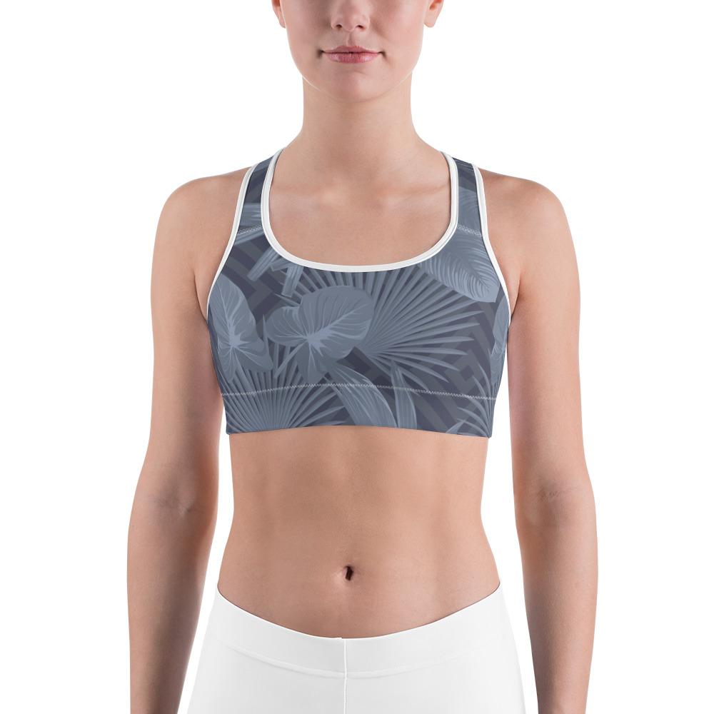 Sports Bra - Palmetto Grey Sports Bra