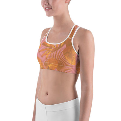 Sports Bra - Palmetto Peach Sports Bra