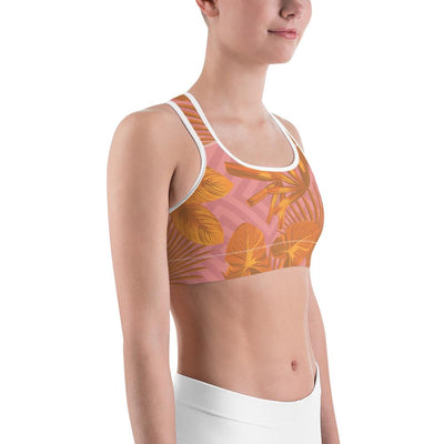 Sports Bra - Palmetto Peach Sports Bra