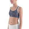 Sports Bra - Pineapple Punch Grey Sports Bra