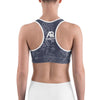 Sports Bra - Pineapple Punch Grey Sports Bra
