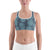 Sports Bra - Pineapple Punch Teal Sports Bra