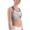 Sports Bra - Prismatic Sports Bra Grey
