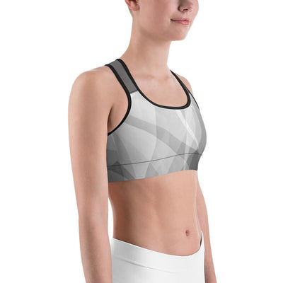 Sports Bra - Prismatic Sports Bra Grey
