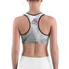 Sports Bra - Prismatic Sports Bra Grey