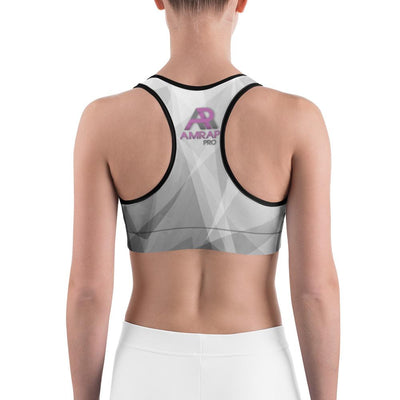 Sports Bra - Prismatic Sports Bra Grey