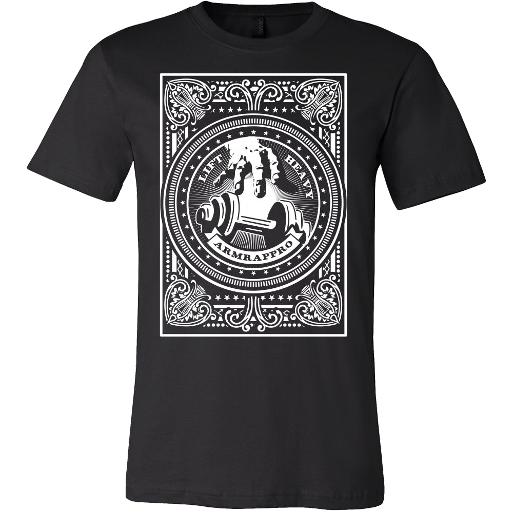 AmrapPro Lift Heavy Dumbbell T-Shirt Black