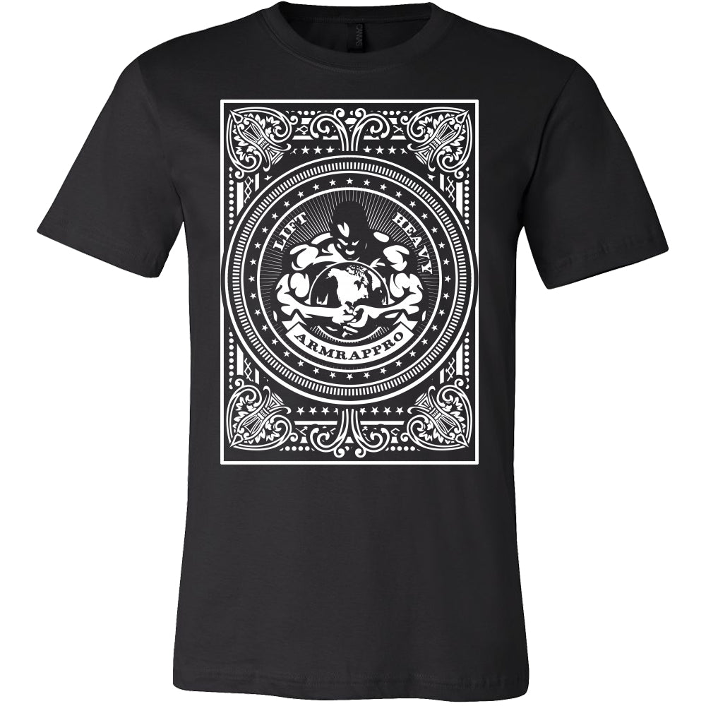 AmrapPro Lift Heavy Globe T-Shirt Black
