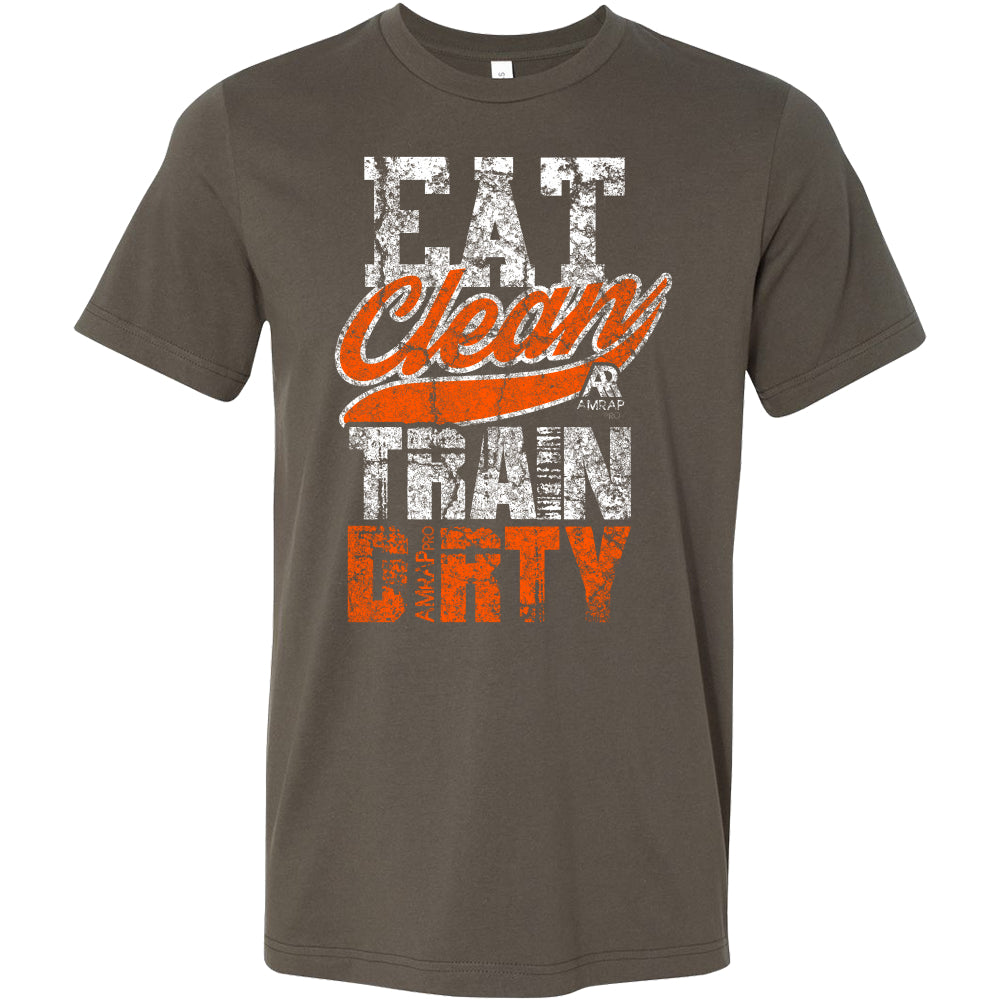 AmrapPro Train Dirty T-Shirt Brown