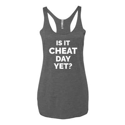 AmrapPro Is It Cheat Day Yet Tank Grey