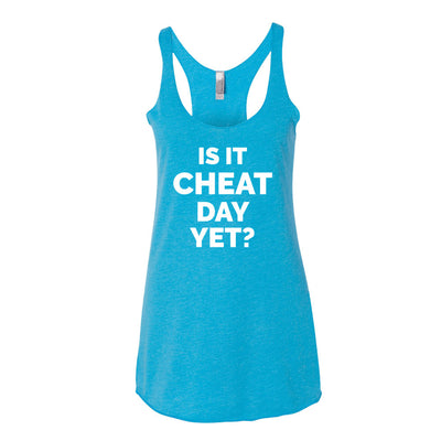 AmrapPro Is It Cheat Day Yet Tank Baby Blue