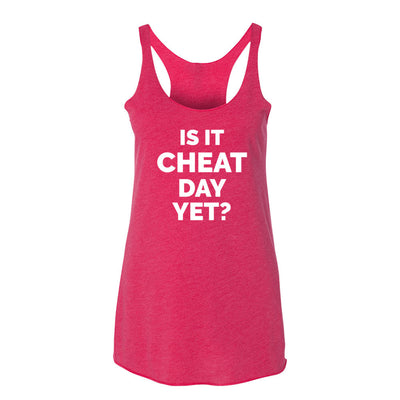 AmrapPro Is It Cheat Day Yet Tank Pink